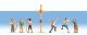 Mountain Hikers w/Crucifix -- pkg(6), N, Noch Gmbh & Co 36874