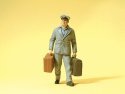 Working People -- US Porter w/Luggage, G, Preiser Kg 45511