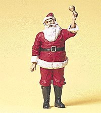 Santa Claus/Bell Ringer, G, Preiser Kg 45501