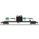 GATX 20,700-Gallon Tank Car - Ready to Run - Master(R) -- CF Industries GATX 25722 (white, black, green), HO, Atlas Model Railro
