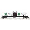 GATX 20,700-Gallon Tank Car - Ready to Run - Master(R) -- CF Industries GATX 25722 (white, black, green), HO, Atlas Model Railro