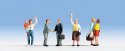 Farewell Scene People -- pkg(6), HO, Noch Gmbh & Co 15245