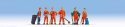 City Cleaning Crew -- pkg(6), HO, Noch Gmbh & Co 15029