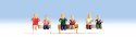 Electric Locomotive Crewmen pkg(6) -- Figures Don′t Have Legs Below Kneecaps, HO, NOCH 15283