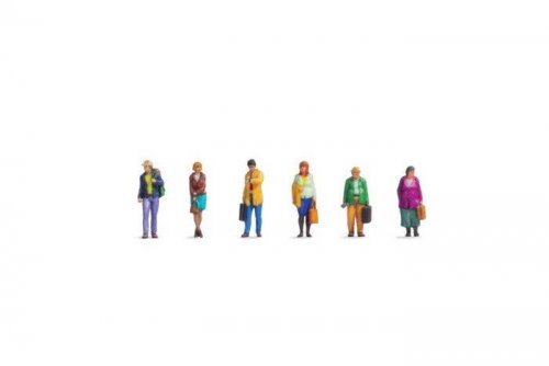 Travelers with Luggage -- pkg(6), N, Noch Gmbh & Co 35300