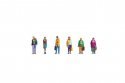 Travelers with Luggage -- pkg(6), N, NOCH 35300