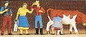Working People -- Farm Workers 2 pkg(4), HO, Preiser Kg 10044