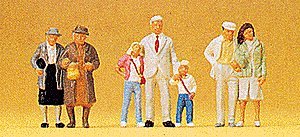 Pedestrians -- Shopping Promenade, HO, Preiser Kg 10325