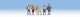 Passers-By -- Set 1 pkg(6), HO, Noch Gmbh & Co 15478