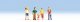 Parents & Children -- Set 2 pkg(7), HO, Noch Gmbh & Co 15592