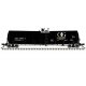 Trinity 25,500-Gallon Tank Car 3-Pack - Ready to Run -- Owensboro Grain GATX 54562, 54575, 54596 (black, white, yellow), N, Atla