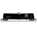 Trinity 25,500-Gallon Tank Car 3-Pack - Ready to Run -- Owensboro Grain GATX 54562, 54575, 54596 (black, white, yellow), N, Atla