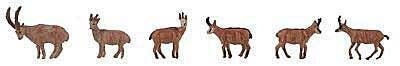 Ibexes and Chamois -- pkg(6), HO, Faller Gmbh 151913