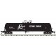 GATX 20,700-Gallon Tank Car - Ready to Run - Master(R) -- Calumet Refining Company CRCX 11827 (black, white), HO, Atlas Model Ra