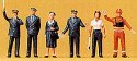 Railroad Personnel -- 1989 Railroad Personnel, HO, Preiser Kg 10236