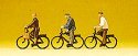 Recreation & Sports 1:120 TT Scale -- Bike Riders on Bicycles, TT, Preiser Kg 75013