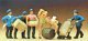 Delivery Men w/Loads -- pkg(6), HO, Preiser Kg 10016