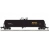 GATX 20,700-Gallon Tank Car - Ready to Run - Master(R) -- Eastman Chemical GATX 99564 (black, white, yellow), HO, Atlas Model Ra