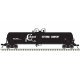 GATX 20,700-Gallon Tank Car - Ready to Run - Master(R) -- Calumet Refining Company CRCX 11829 (black, white), HO, Atlas Model Ra