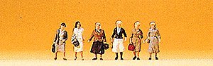Passengers -- Female Commuters, N, Preiser Kg 79098