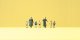 Pedestrians -- Protestant Sisters w/Children pkg(7), N, Preiser Kg 79211