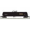 GATX 20,700-Gallon Tank Car - Ready to Run - Master(R) -- Eastman Chemical GATX 99551 (black, white, yellow), HO, Atlas Model Ra