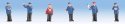 Working People -- German Railway Officials pkg(6), Z, NOCH 44200