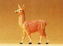 Wild Animal Figures, 1/24 - 1/25 Scale -- Young Llama Standing, 1/25, Preiser Kg 47528