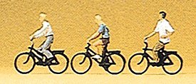 Recreation & Sports -- Cyclists, N, Preiser Kg 79089