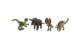 Find Me Figures Scenic Accents(R) -- Dinosaur Figures pkg(4), N, Woodland Scenics 2874