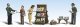 Scenic Accents(R) Figures -- Newsstand, N, Woodland Scenics 2191