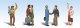 Scenic Accents(R) Figures -- Goodbye People 7/, N, Woodland Scenics 2193
