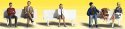 Scenic Accents(R) Figures -- Bus Stop People, N, Woodland Scenics 2134