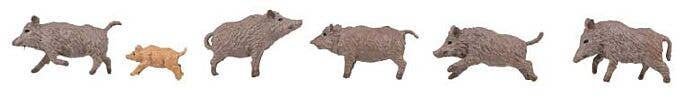 Wild Boars -- pkg(6), HO, Faller Gmbh 151925