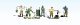Scenic Accents(R) Figures -- Roofers pkg(6), HO, Woodland Scenics 1828