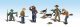 Scenic Accents(R) -- Rabbit Hunt - Men & Dogs pkg(11), HO, Woodland Scenics 1903