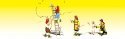 Firemen to the Rescue - Scenic Accents(R) -- pkg(4), N, Woodland Scenics 2151