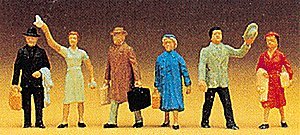 Passengers, HO, Preiser Kg 14020