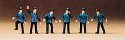 Railroad Personnel -- German, DB, N, Preiser Kg 79012