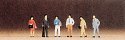 Pedestrians -- Standing Japanese, N, Preiser Kg 79206