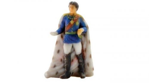 King Ludwig II of Bavaria - Color 3D Print, HO, NOCH 10820