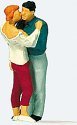 Kissing Couple, HO, Preiser Kg 28122