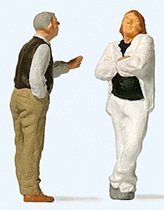 Arguing Couple -- pkg(2), HO, Preiser Kg 28180