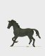 Animal -- Black Horse, HO, Preiser Kg 29525