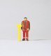 Individual Figure - Working People -- Safety Guard, HO, Preiser Kg 28030