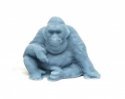 Unpainted 3D Printed Figures -- Orangutan pkg(5), HO, All Scale Miniatures 870313