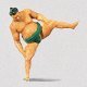 Sumo Wrestler, HO, Preiser Kg 29005