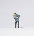 Individual Figure - Railroad Personnel -- Engineer, HO, Preiser Kg 28038
