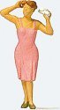 People Working -- Styling Her Hair, HO, Preiser Kg 28120