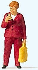 Individual Figure -- Angela Merkel, 8th Chancellor of Germany, 2005-2021, HO, Preiser Kg 28212
